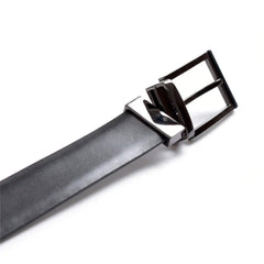 Cinturón Hickok Reversible Piel Genuina Cacao Negro 34MM-30-32