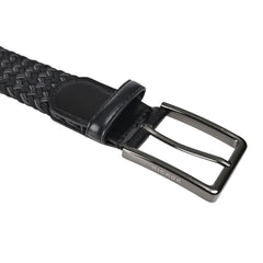 Hickok Cinturón Trenzado Stretch Onyx para Hombre negro 37mm-42-44