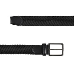 Cinturon Hickok Trenzado Stretch Nero Ajuste Flexible Hombre-42-44