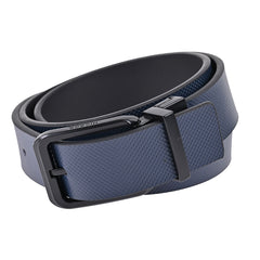 Cinturón Reversible Piel Genuina 34 mm Navy Noir para Hombre-42-44