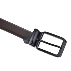 Cinturón Hickok Reversible Piel Genuina Black Mocca 35MM-30-32