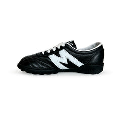 Tenis de fútbol rapido MANRIQUEZ para Niño MID TM Negro/Blanco 21 MX