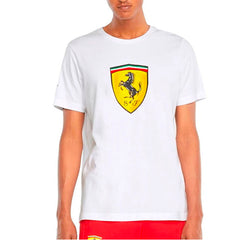 Playera Puma Ferrari Race Colored Big Tee Hombre 53169107 - Blanco L