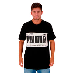 Playera Puma Hombre VGRAPHIC Casual Estampado Diseño Único
