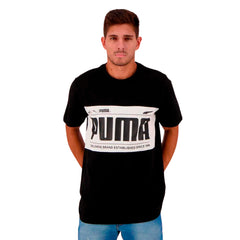 Playera Puma Hombre VGRAPHIC Casual Estampado Diseño Único