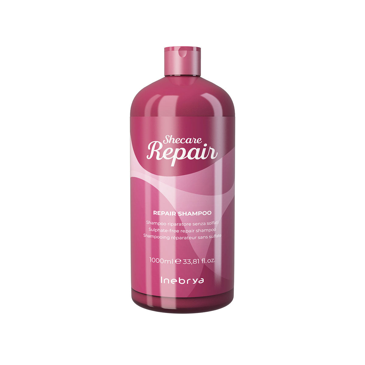 Shampoo Inebrya Shecare Repair 1000ml reparación capilar