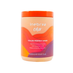 Mascarilla Inebrya Color Perfect 1000ml sellado y brillo