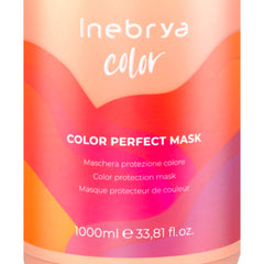 Mascarilla Inebrya Color Perfect 1000ml sellado y brillo