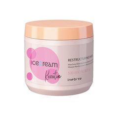 Mascarilla Inebrya Keratin 500ml tratamiento reparador