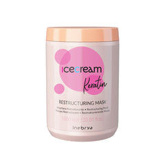 Mascarilla Inebrya Keratin 1000ml tratamiento reparador