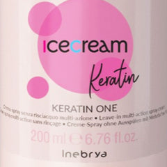 Tratamiento Inebrya Keratin One 15 Acciones 200ml protección capilar