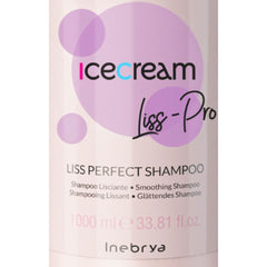Shampoo Inebrya Liss Perfect 1000ml alisante y anti-frizz