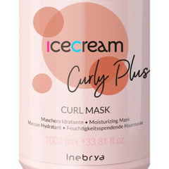 Mascarilla Inebrya Curl Mask 1000ml hidratación y definición