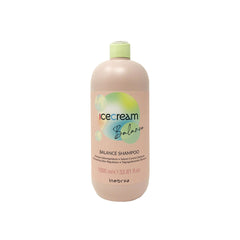 Shampoo antigrasa Inebrya Ice Cream Balance limpieza profunda