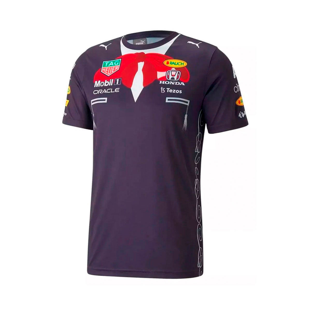 Playera Puma Red Bull Mexico Special Tee Hombre 76338001 - Negro S