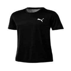 Playera Puma Negra con Logo Casual para Hombre