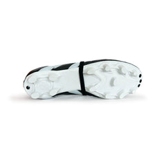 Tenis de fútbol Manríquez cómodos con suela TPU negro blanco