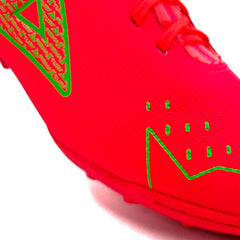 Tenis Pirma Futbol Rapido Turf Hombre 3045 Carmin/Neon 26.5 MX