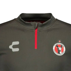 Sudadera Charly Xolos Pullover Hombre 19/20 - GRIS/ROJO L