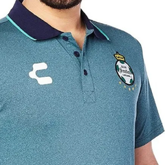 Playera Polo Charly Santos Laguna Hombre 5007746 - Verde Pato XXS