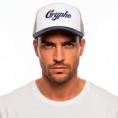 Gorra beisbolera trucker ajustable Grypho bordada original-Unitalla