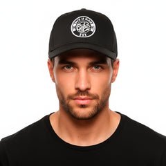 Gorra Grypho Aniversario Back In Black Bordado 3D Negra-Unitalla