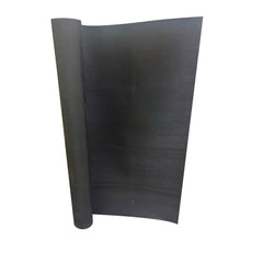 Piso Hule Estriado Antiderrapante Negro Tapete Pasillo Phasa-1.20mt X 2mt