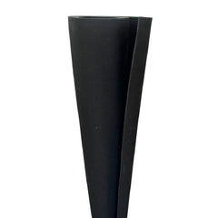 Piso Hule Estriado Antiderrapante Negro Tapete Pasillo Phasa-1.20mt X 5mt