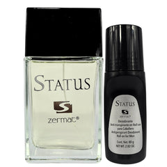 Paquete Perfume Zermat Status 100ml Caballero + Desodorante