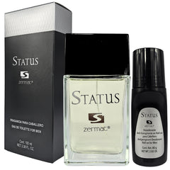 Paquete Perfume Zermat Status 100ml Caballero + Desodorante