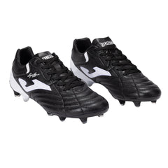 Tenis fútbol Joma Aguila Cup 2401 FG resistentes césped firme Negro