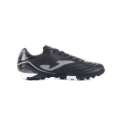 Tenis Joma Aguila 2401 turf multitaco resistentes negro blanco