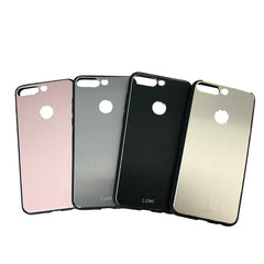 FUNDA PROTECTORA DE ALUMINIO IPHONE X/XS GRIS