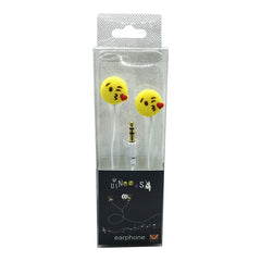 Audífonos Emoji Manos Libres Diseño Divertido Entrada 3.5mm