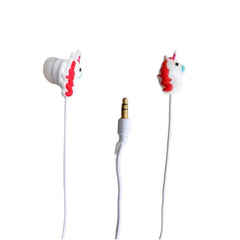 Audífonos Emoji Manos Libres Diseño Divertido Entrada 3.5mm