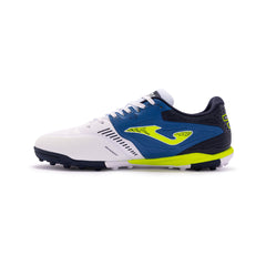Tenis Joma Cancha 2402 turf suela multitaco confort blanco