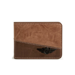 Cartera vinipiel camel tarjetero Basic Wings Horse billetera