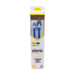 Cable Citric dual lightning y micro USB de 1 metro compatible iPhone