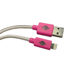 CABLE LIGHTING IPH6 REDONDO ROSA