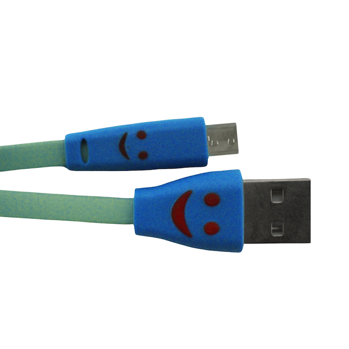CABLE SMILE MICRO USB AZUL