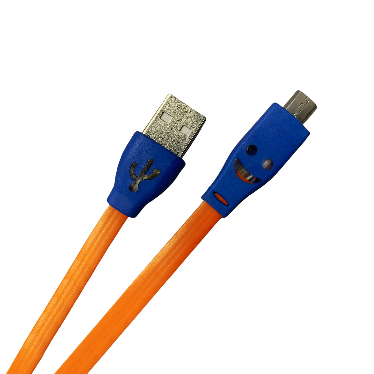 CABLE SMILE MICRO USB NARANJA