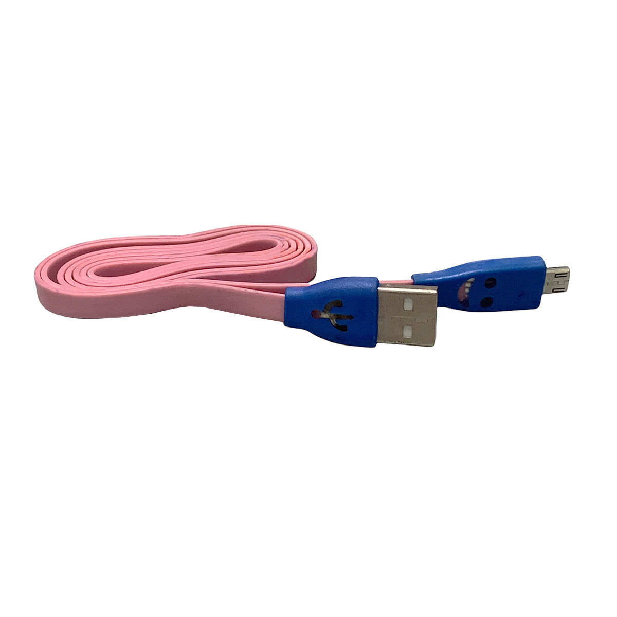 CABLE SMILE MICRO USB ROSA