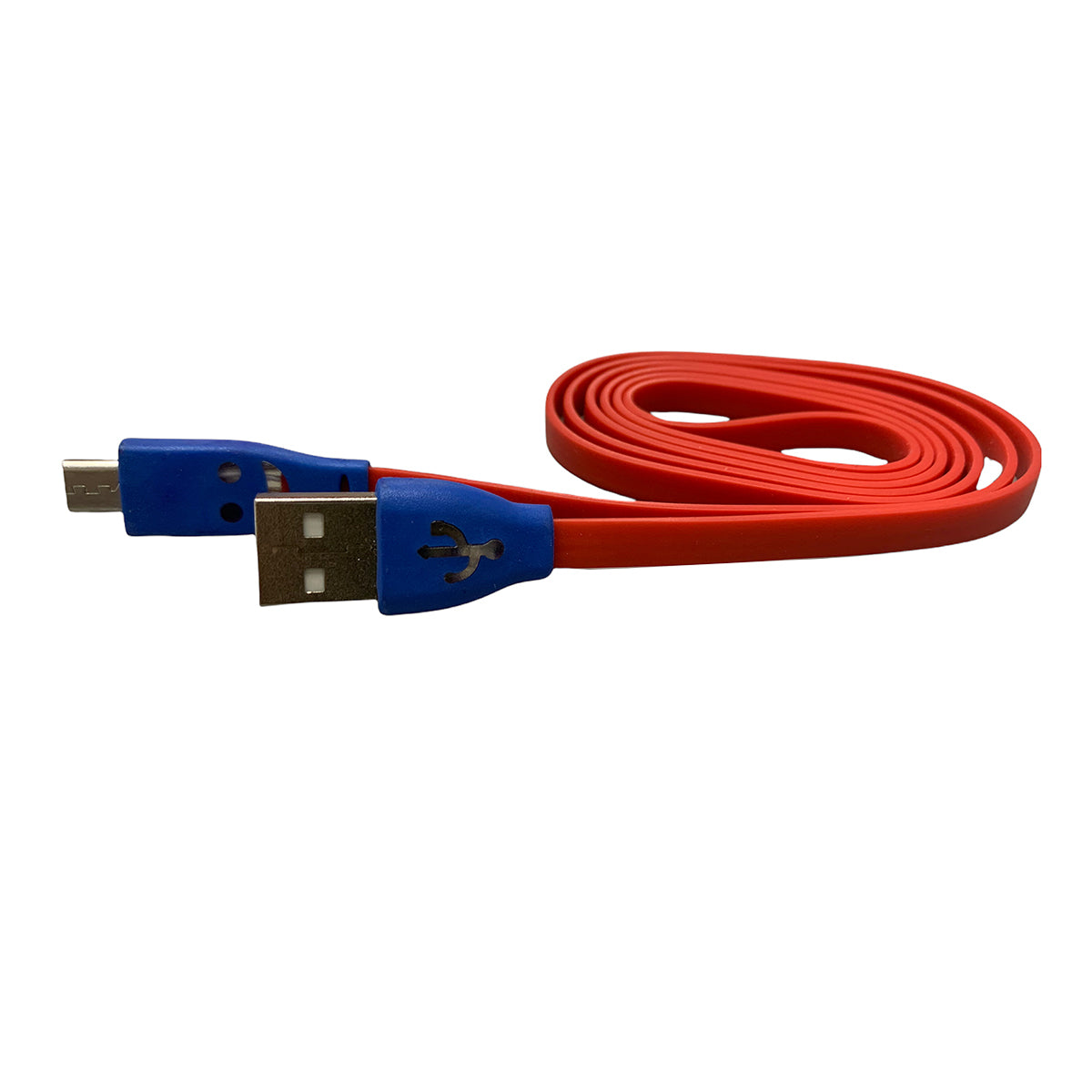 CABLE SMILE MICRO USB ROJO