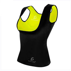 Faja Reductora Chaleco Neopreno Cinturilla Gym Fit Ele-gate - Negro XL