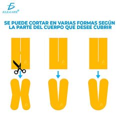 Cinta Kinesiológica Vendaje Neuromuscular Tape 5mx5cm 1pz - Rosa