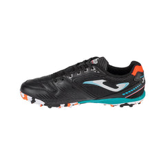 Tenis Joma Dribling 2401 turf suela multitaco confort negro