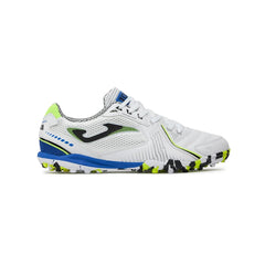 Tenis Joma Dribling 2402 turf fútbol rápido suela multitaco blanco