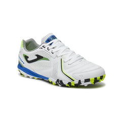 Tenis Joma Dribling 2402 turf fútbol rápido suela multitaco blanco