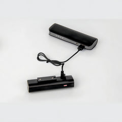 Luz Delantera Recargable 400 Lúmenes Para Bicicleta Sparco Color Negro