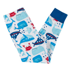 Set Pijama Gerber Azul Ballena Conjunto Bebe